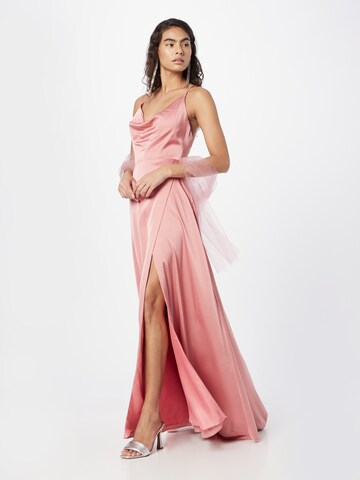 Unique Evening Dress in Pink