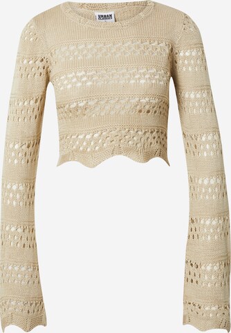 Urban Classics Sweater in Beige: front