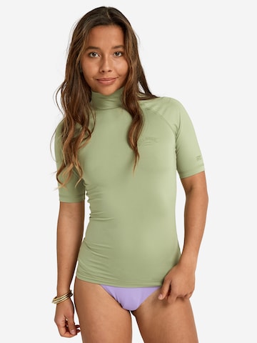 T-shirt fonctionnel 'Tropic Surf' BILLABONG en vert : devant