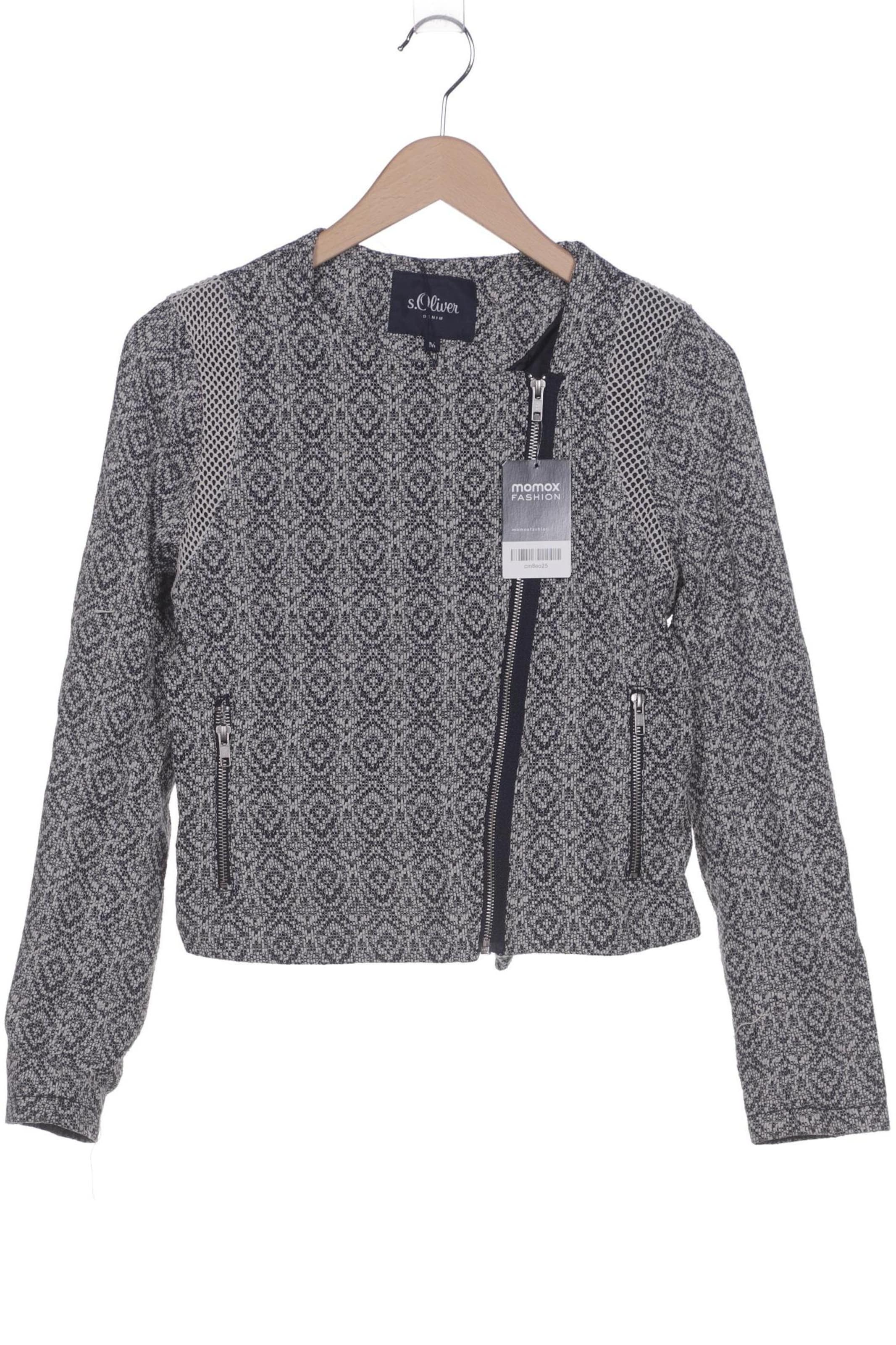 s.Oliver Strickjacke M in Blau: Vorderseite