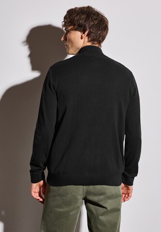 Street One MEN Knit Cardigan in Black