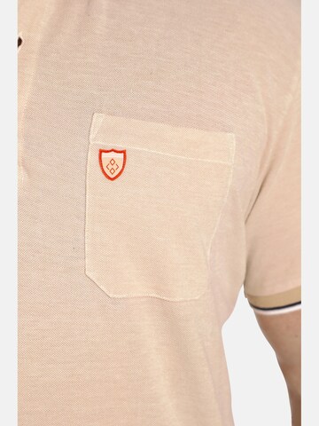 Charles Colby Poloshirt ' Earl Ivor ' in Beige