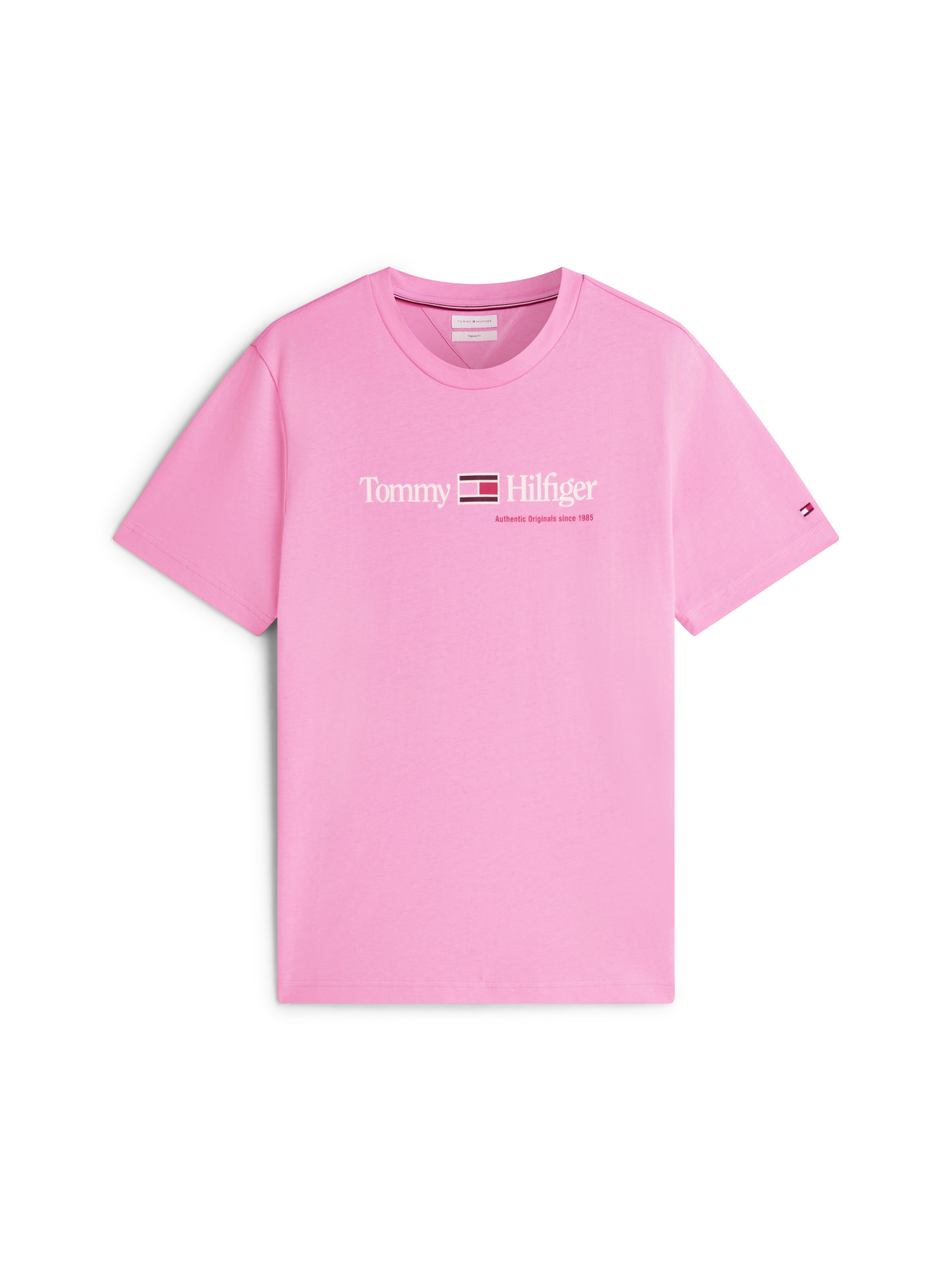 TOMMY HILFIGER Bluser & t-shirts 'BRAND LOVE' i pink: forside