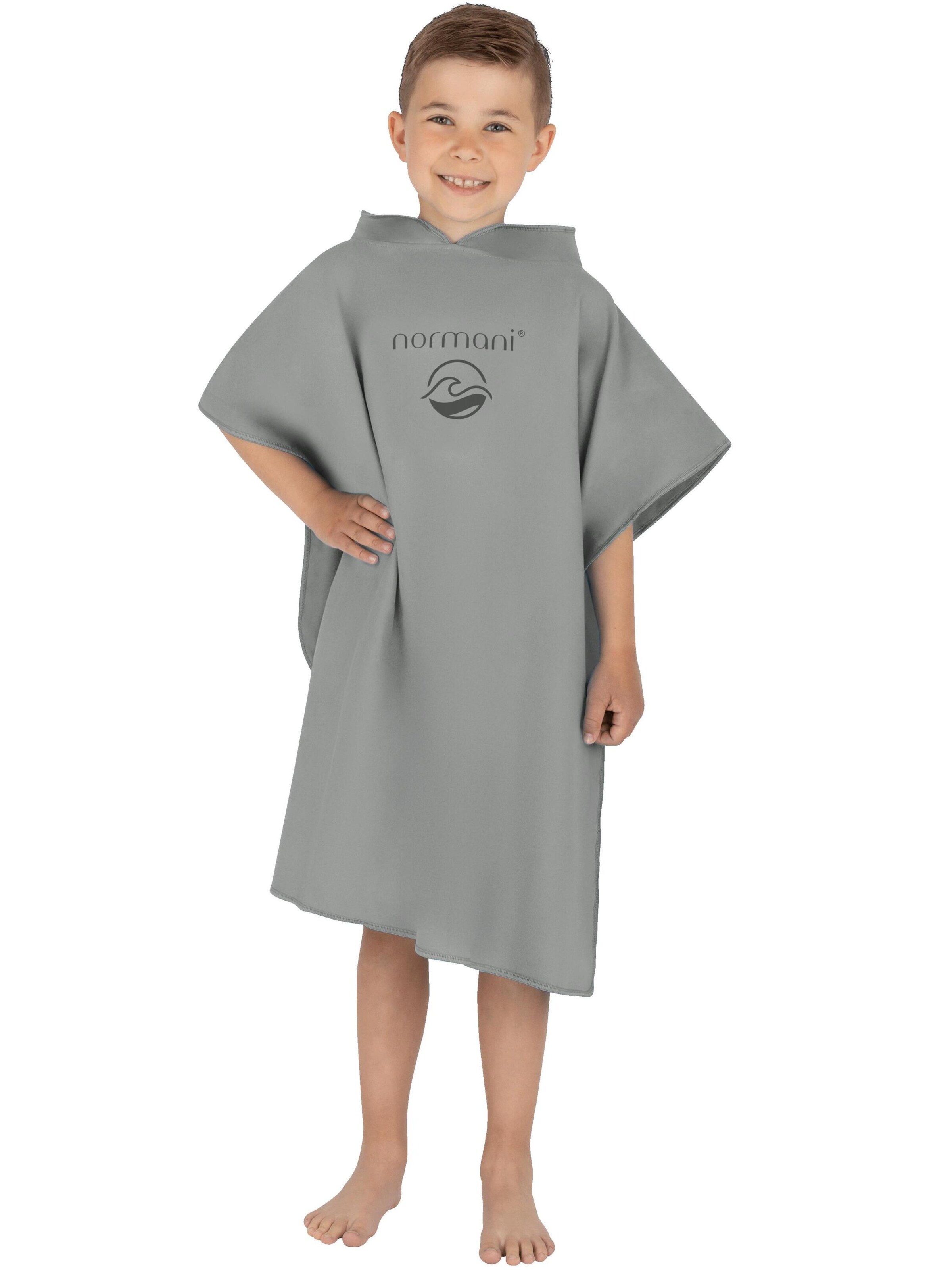 normani Bathrobe ' Manati ' in Grey