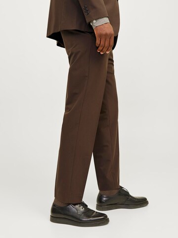 JACK & JONES Regular Pressveckad byxa 'JPRBUSHWICK HARRY' i brun