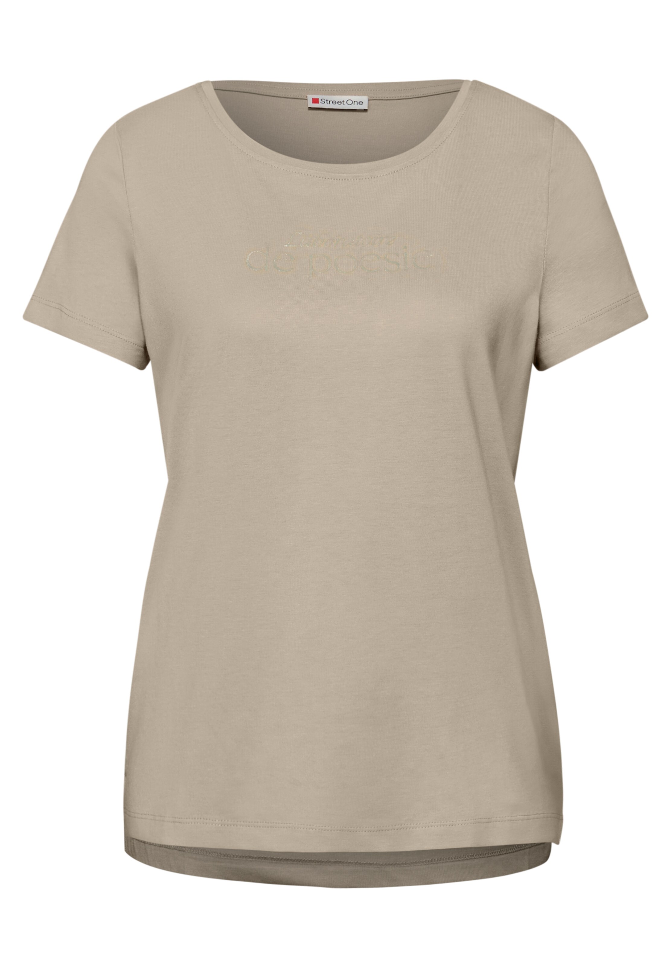 STREET ONE Shirt in Beige: front