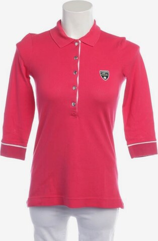 LACOSTE Shirt langarm S in Pink: predná strana