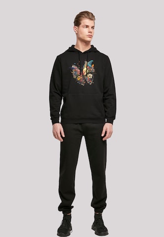 F4NT4STIC Sweatshirt in Zwart