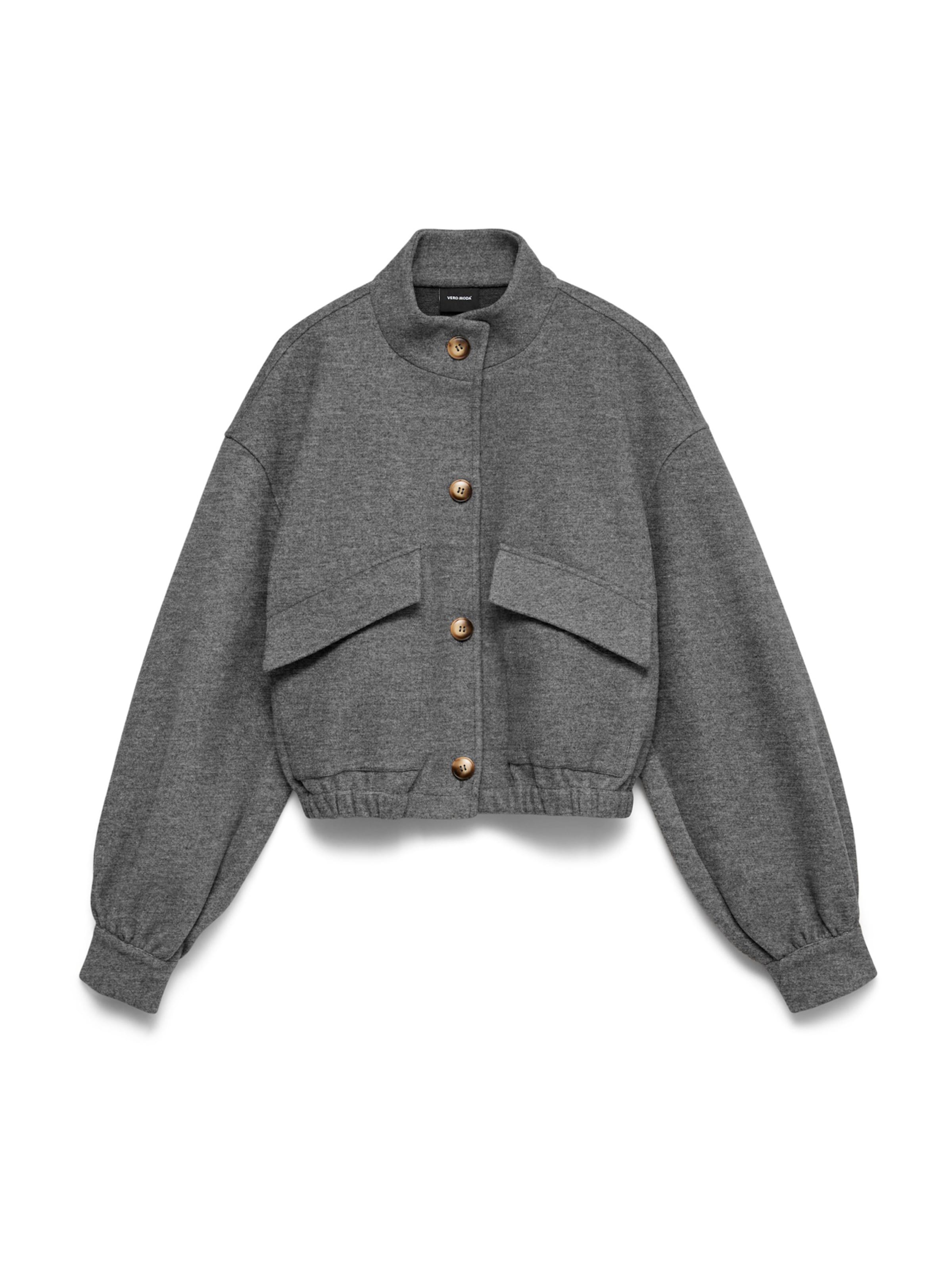 VERO MODA Between-Season Jacket 'VMNADIA' in Grey: front