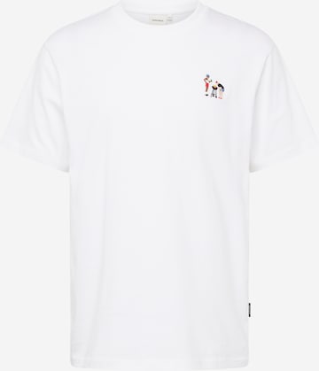 Maglietta 'Stockholm' di DEDICATED. in bianco: frontale