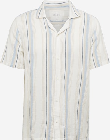 HOLLISTER Regular fit Button Up Shirt in Blue: front