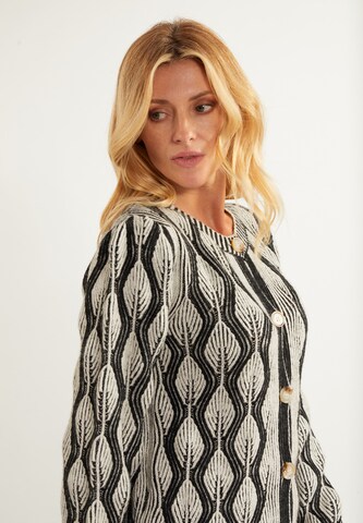 Usha Knit cardigan 'Sivene' in White