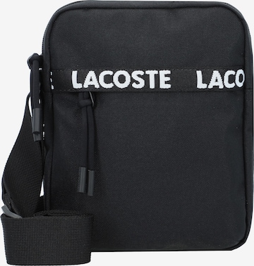 LACOSTE Crossbody Bag in Black: front