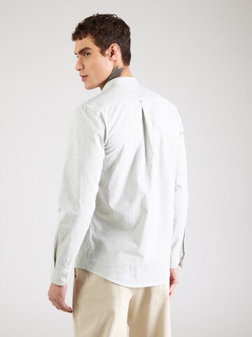 Lindbergh - Regular Fit Camisa 'Manderin' em verde