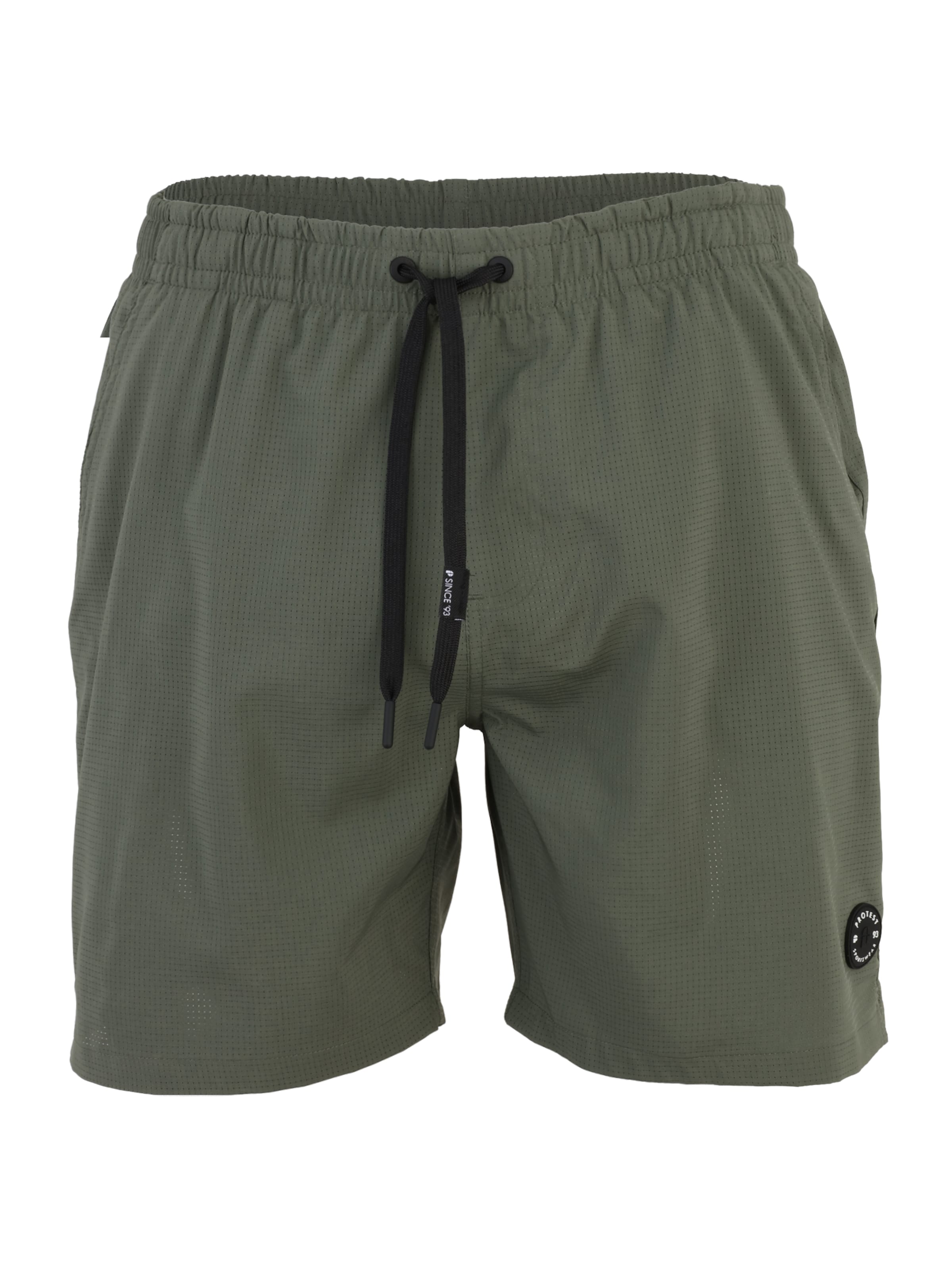 Șorturi de baie 'PRTAdonia' de la PROTEST pe verde: față