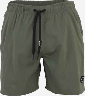 Șorturi de baie 'PRTAdonia' de la PROTEST pe verde: față