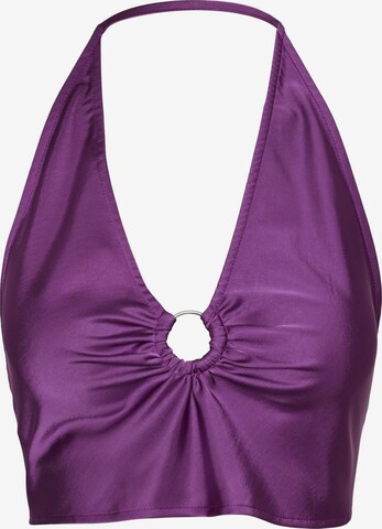 SOMETHINGNEW Top in Purple: front