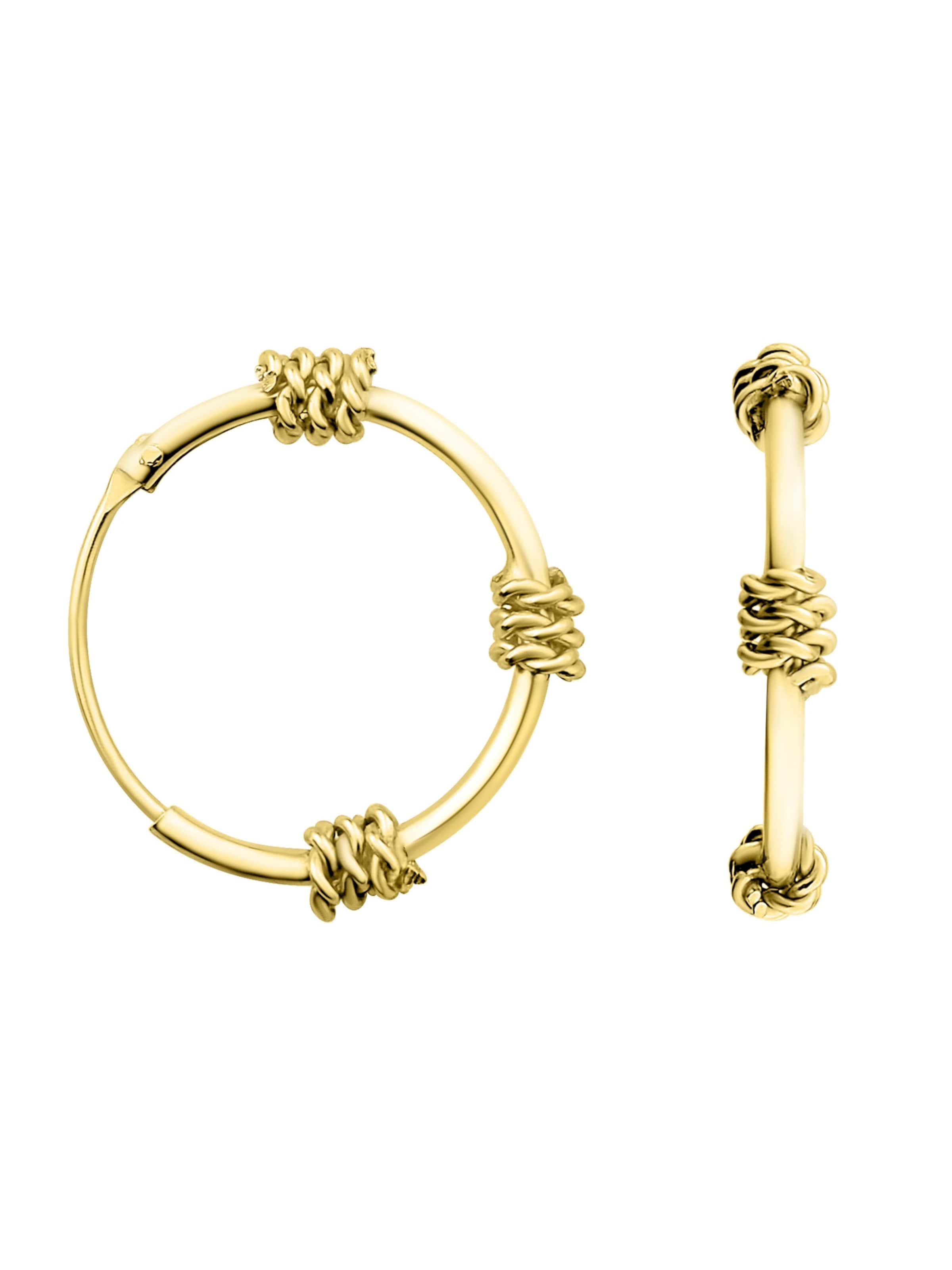 Sofia Milani Ohrringe‌‌‌ in Gold: Vorderseite