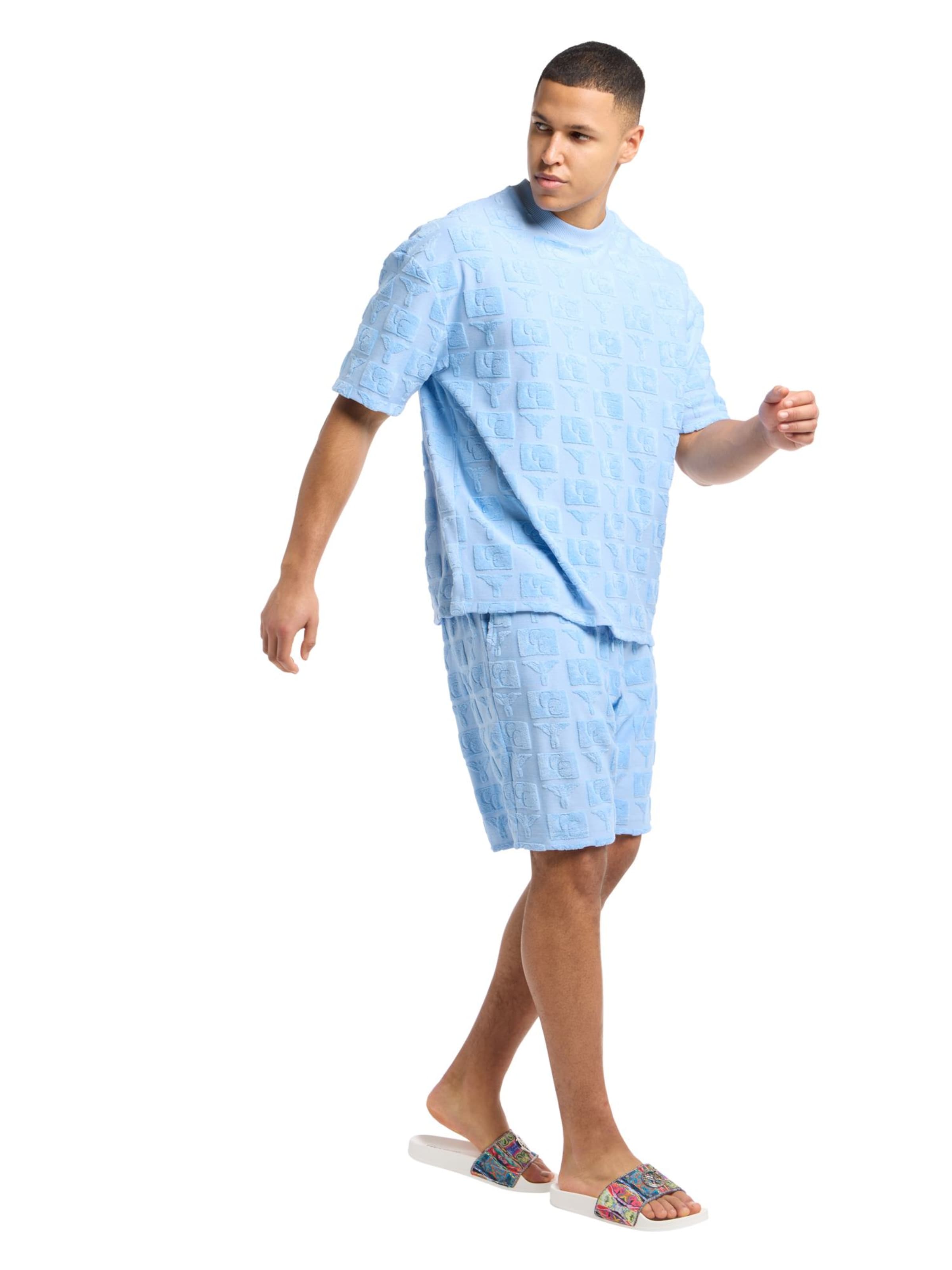 T-Shirt 'Ebnicher' Carlo Colucci en bleu