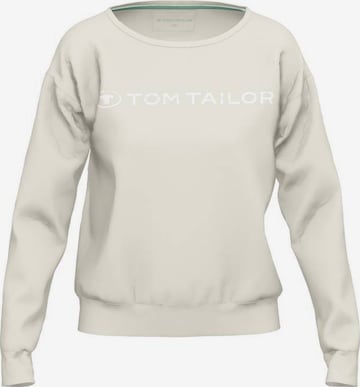 TOM TAILOR Sweatshirt in Grau: predná strana