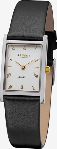 REGENT Analog Watch in Black: front