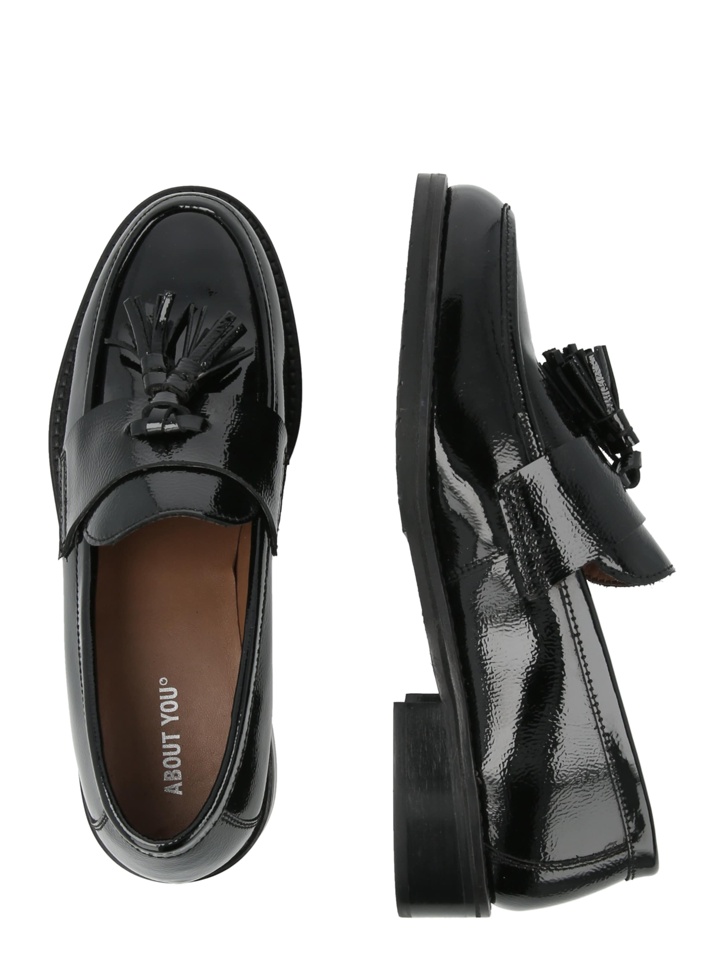 ABOUT YOU Slip-ons 'Anastasia' in Black