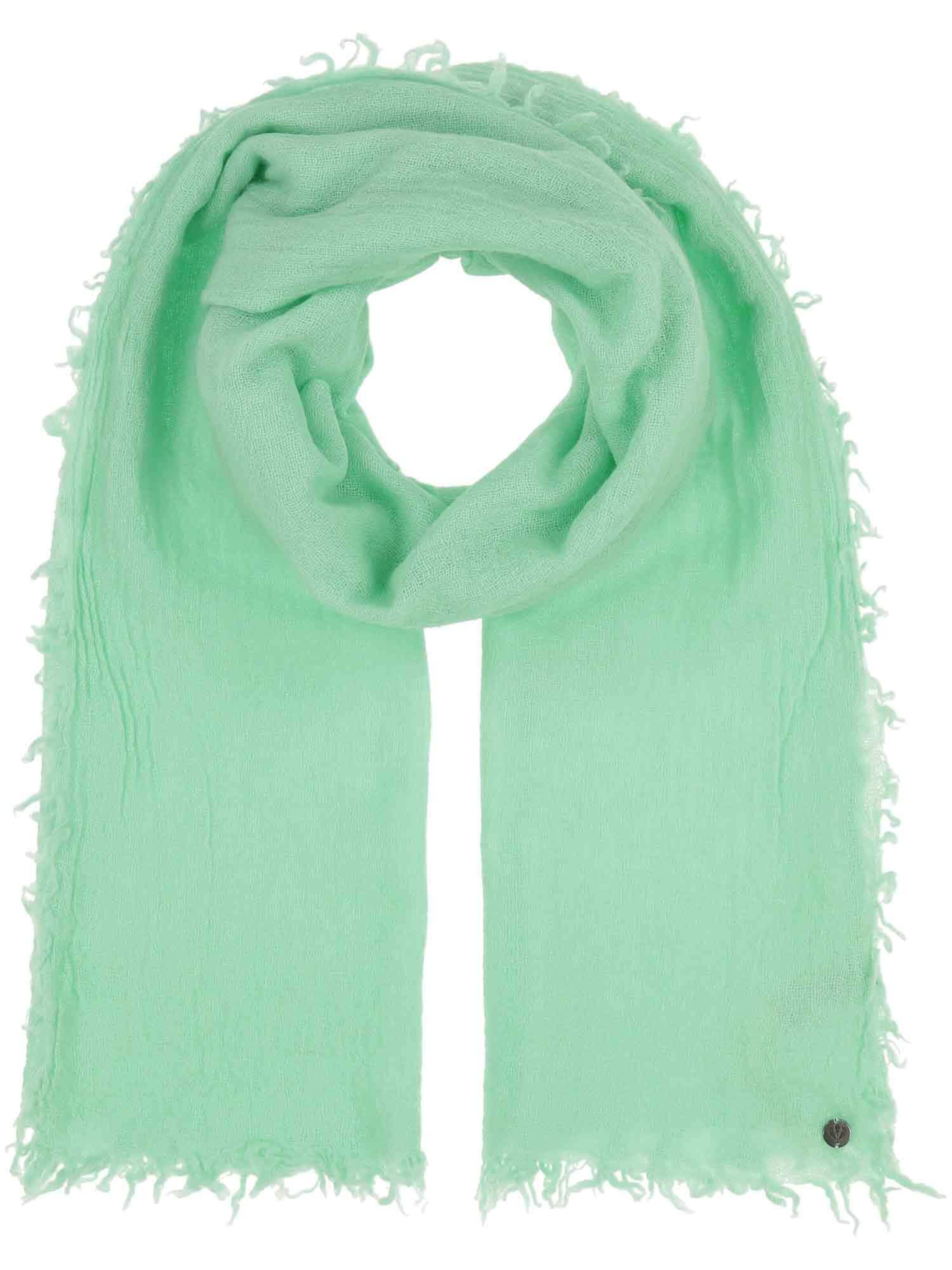 FRAAS Schal in Blau: Vorderseite