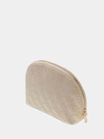 GUESS Kosmetiktasche in Beige