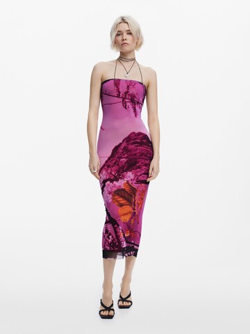Desigual Dress in Purple: front