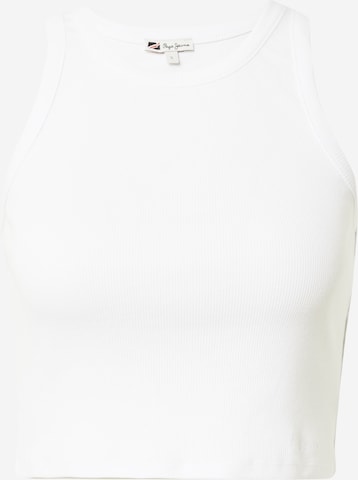 Pepe Jeans - Top 'PIERA' en blanco: frente