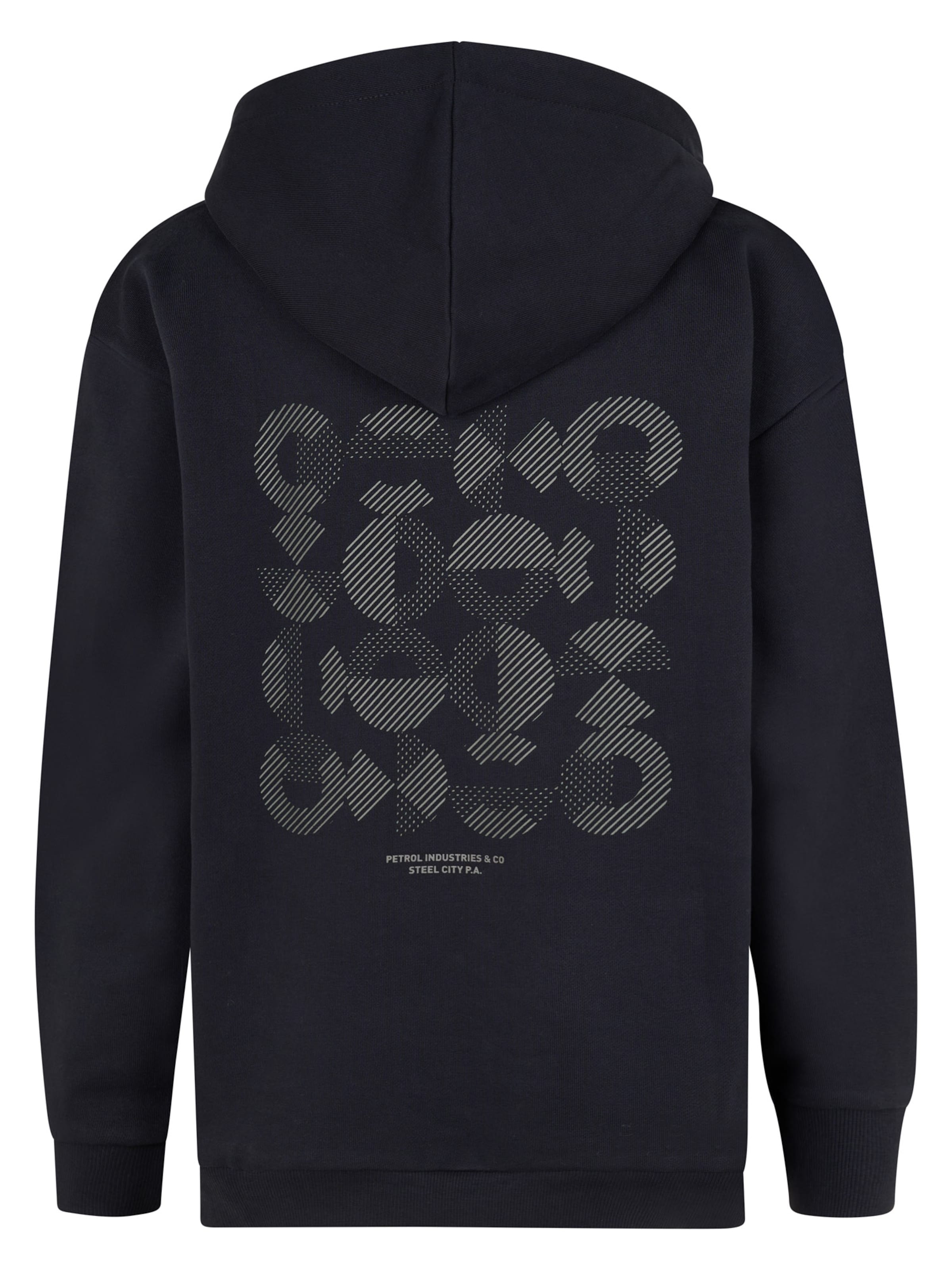 Petrol Industries Sweatshirt in Schwarz