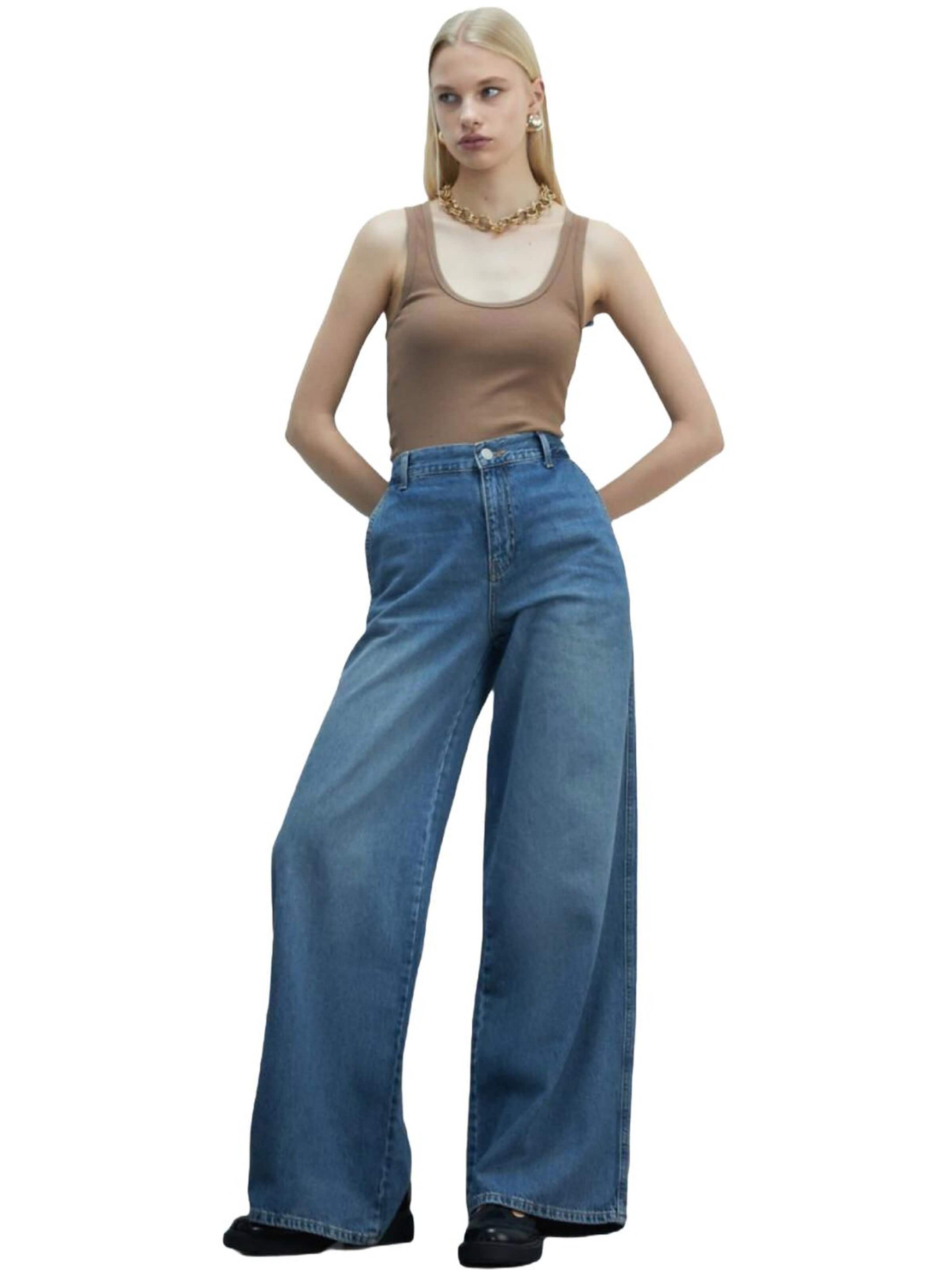 LTB Jeans Wide leg Jeans 'Mariam Wide Leg Jeans' in Blue: front