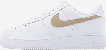 Nike Sportswear Tenisky 'Air Force 1 '07' – bílá: přední strana
