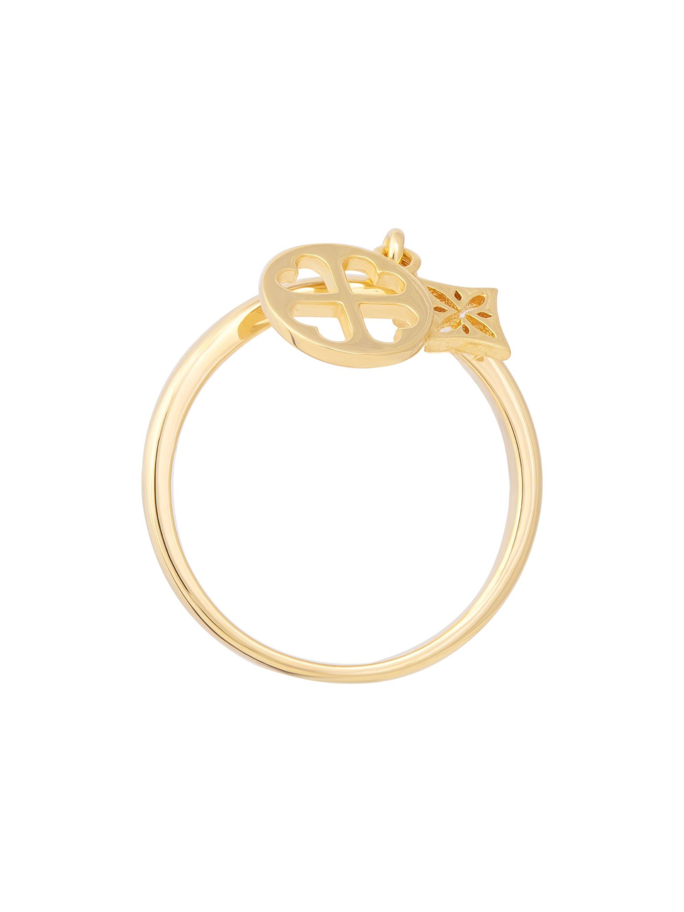 Bague caï en jaune