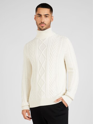 JOOP! Sweater 'Cornelo' in White: front