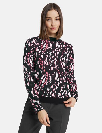 Pull-over TAIFUN en noir : devant