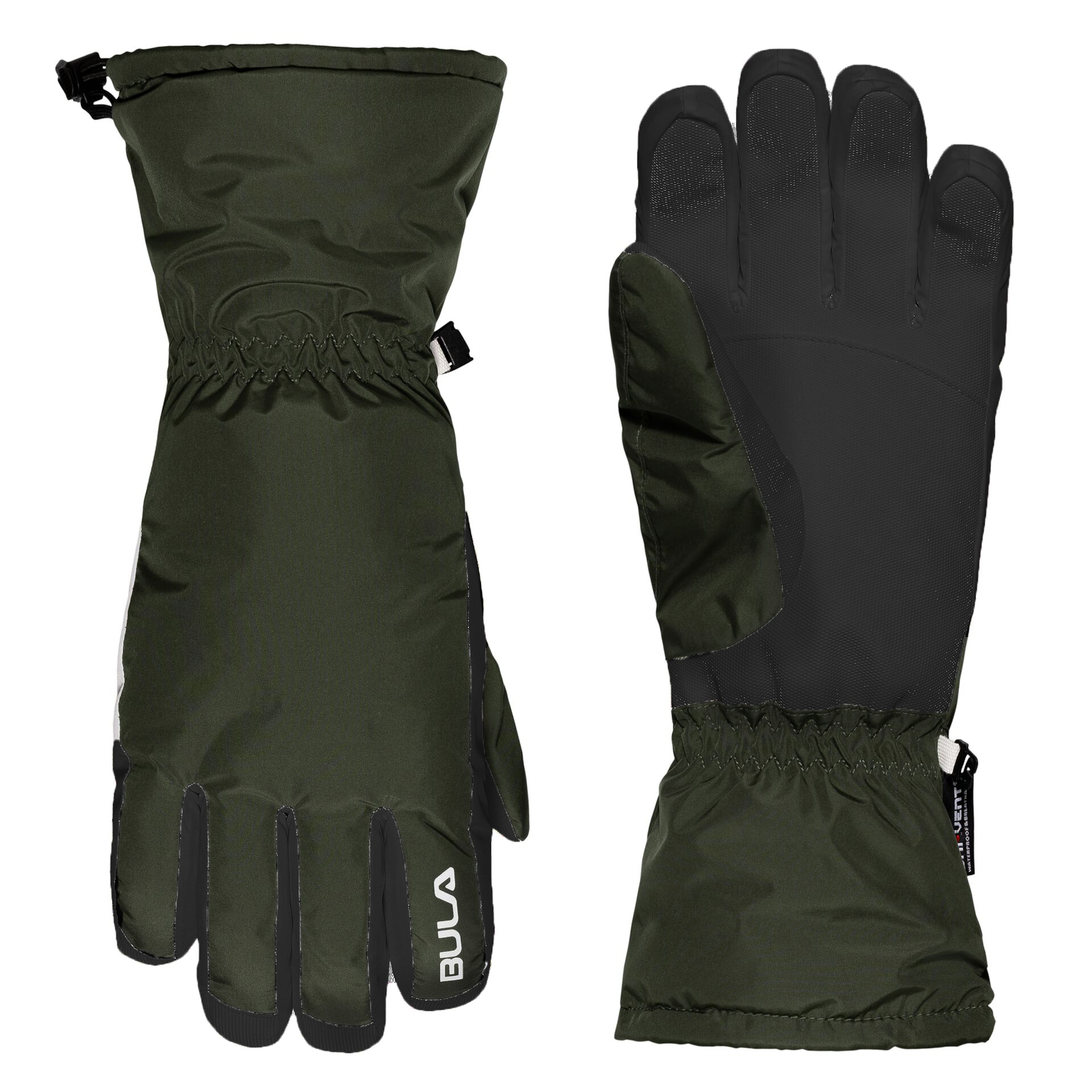 BULA Athletic Gloves 'Swift' in Green: front