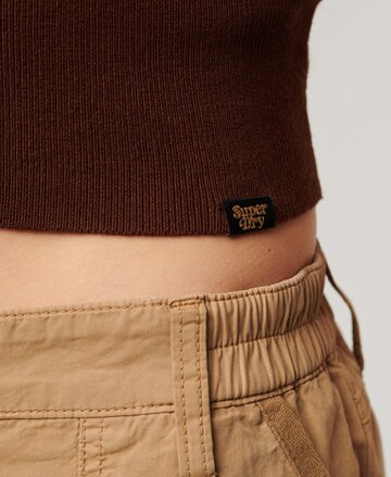 Haut Superdry en marron