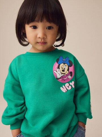 Next Bluzka sportowa 'Minnie Mouse' w kolorze zielony
