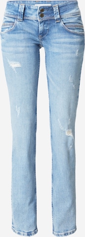 Jean 'VENUS' Pepe Jeans en bleu : devant