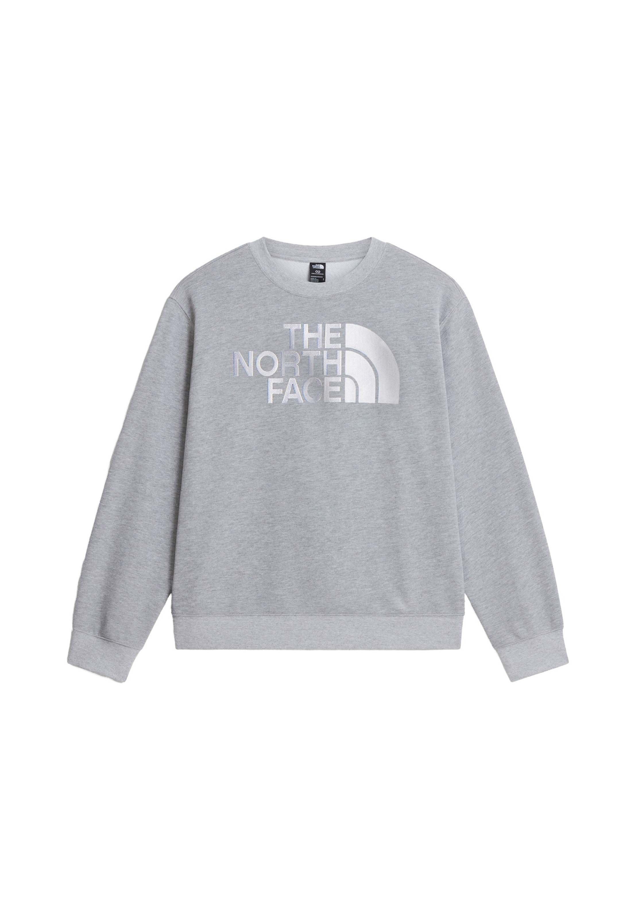 THE NORTH FACE Sweatshirt 'ESSENTIAL SIMPLE DOME' i grå: framsida
