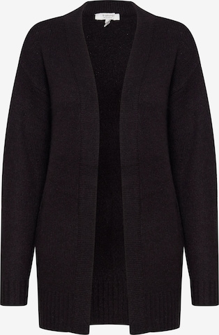 b.young Knit Cardigan in Black: front