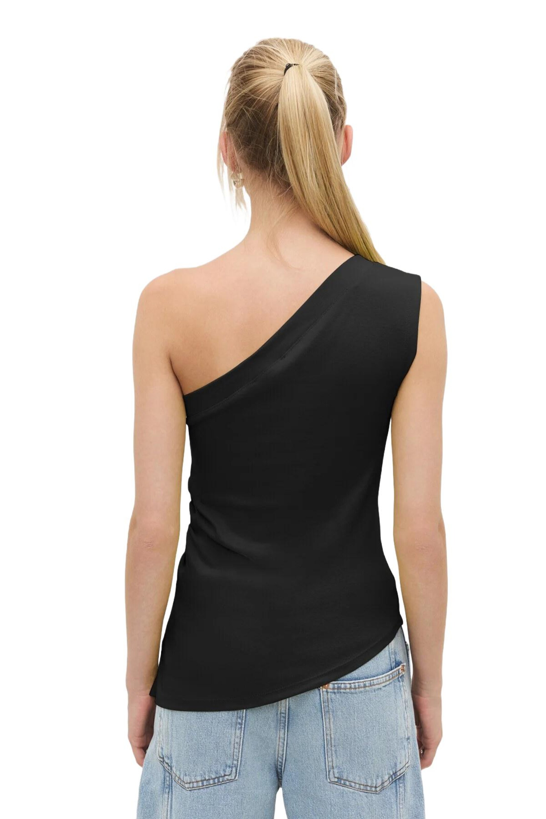 No Matter What Top in Schwarz