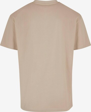 MT Upscale T-shirt 'Upscale Magazine' i beige