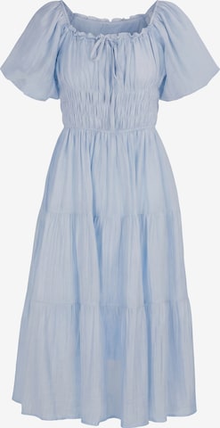 IZIA - Vestido em azul: frente