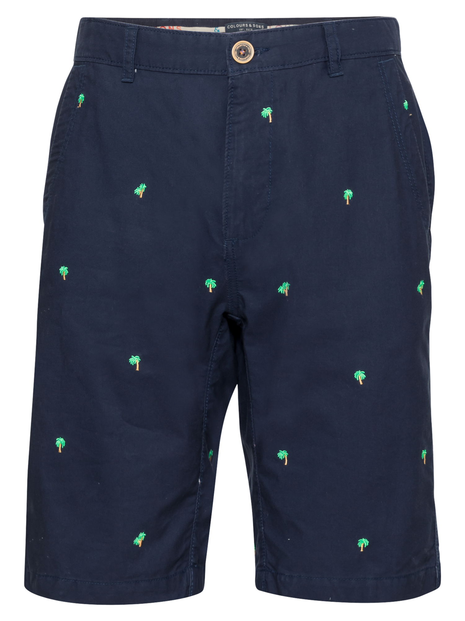 Pantaloni Abbigliamento COLOURS & SONS Pantaloni chino in Blu Scuro 