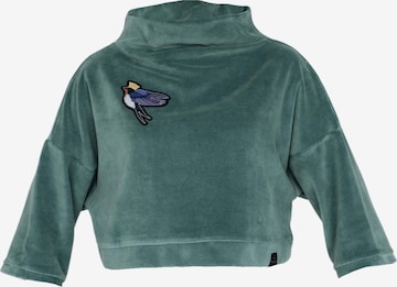 RADADA - Sudadera 'Little Swallow' en verde: frente