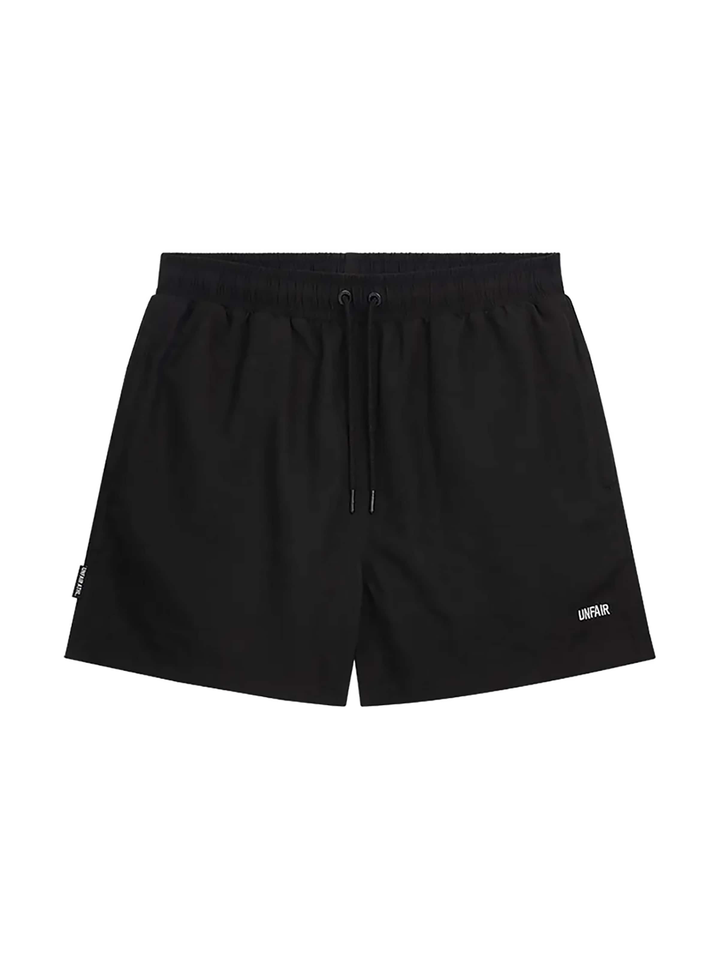 Unfair Athletics Board Shorts 'Water Effect' in Black: front