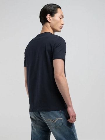 REPLAY Shirt‌‌‌‌ in Blau