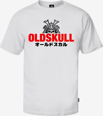 Oldskull Shirt in White: front